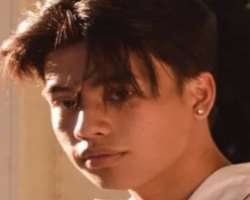 He has piercing in his ears He has piercing in his ears.